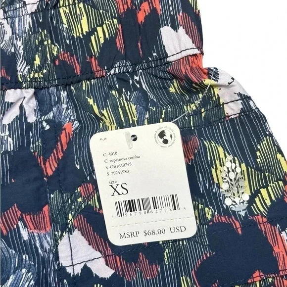 NWT Free People Movement In The Wild Printed Shorts Supernova Combo Size XS - Picture 4 of 8
